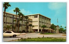 John F. Kennedy Space Center Florida NASA Old Cars Vintage Postcard Unposted A2