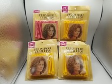 Lot of 4 Vintage Goody Perm Rod Curler Roller Clasp 430/3  430/2 NOS 14 Curler