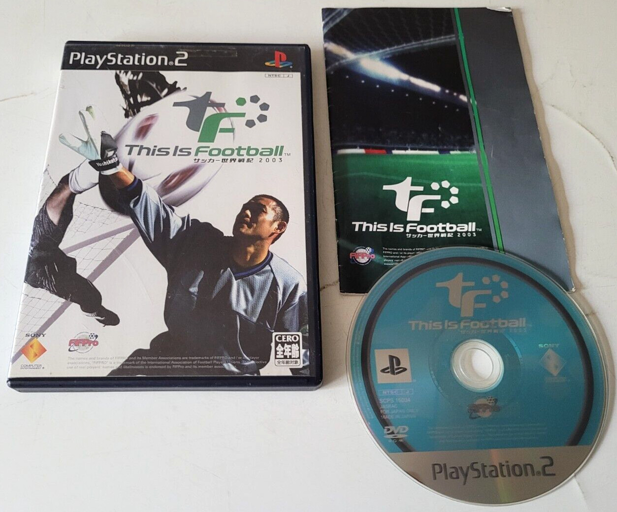 This Is Football 2003 - PlayStation 2 PS2 - NTSC-J JAPAN - Complet