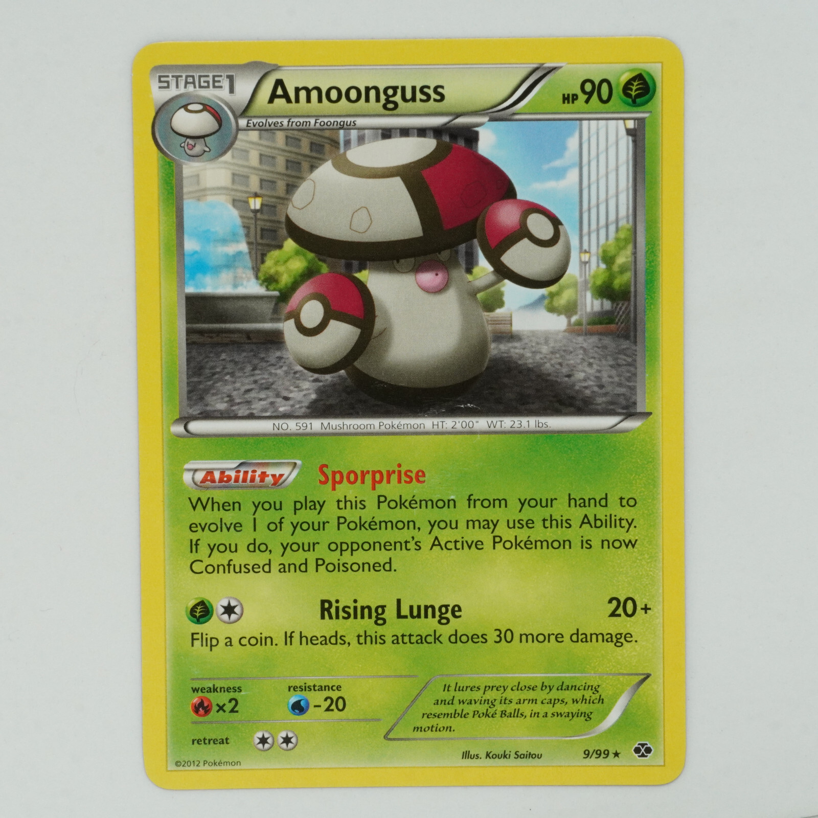 Amoonguss 9/99 Rare Black & White: Next Destinies Pokemon Card