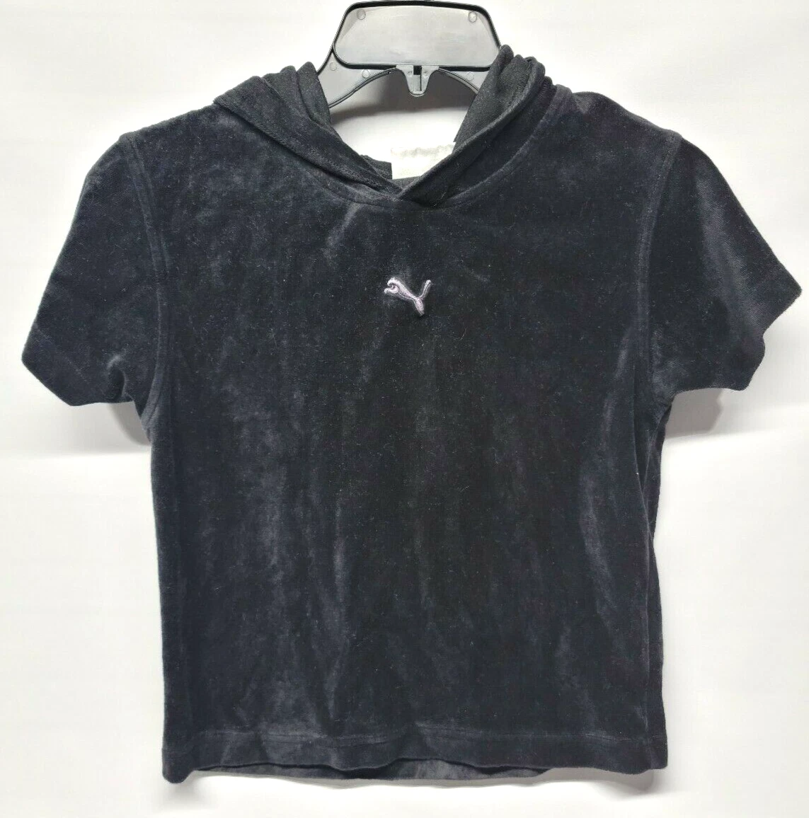 Puma short sleeve hoodie deals