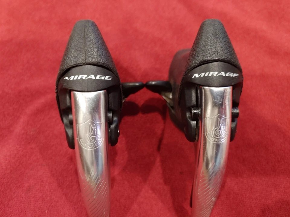 Vintage Campagnolo MIRAGE 2 x 8-Speed Ergopower Dual Control Road Brake Lever/Sh - Image 2 of 4