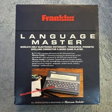 Electronic Dictionary & Thesaurus Original Box! Franklin Language Master LM-2000