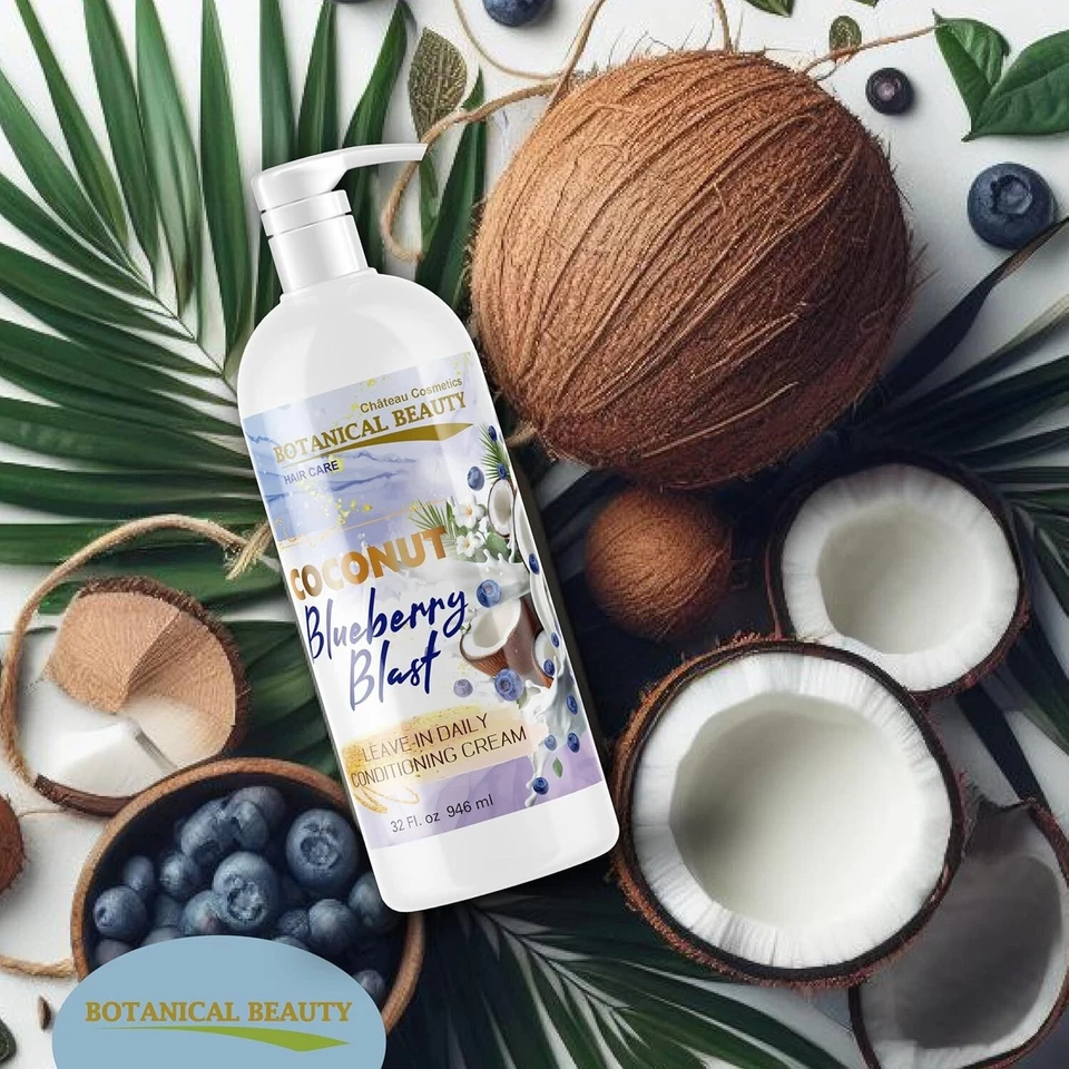 Blueberry Leave-In Conditioner for Hair Softening, Detangling 32oz - Image 2 of 4