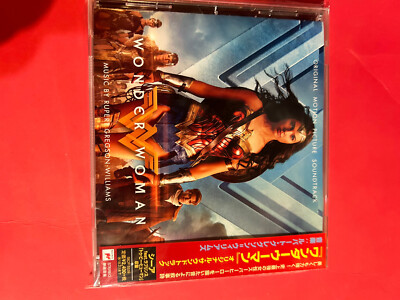 Rupert Gregson-Williams ''WONDER WOMAN'' score JAPAN EDITION RELEASE OST CD