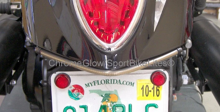 Eliminador de guardabarros integrado LED Triumph Rocket III Roadster Run/Brake/Turn - Pequeño Foto 3 de 4