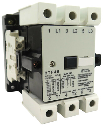NEW DIRECT REPLACEMENT CONTACTOR FITS SIEMENS 3TF46 22 24V AC COIL