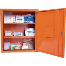 Verbandschrank EUROSAFE B490xH560xT200ca.mm orange 1-türig SÖHNGEN