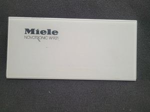 Miele Blende Einsatz für Schubkasten  Front Waschmaschine W921 Mnr. 3471670