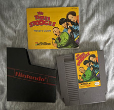 Activision The Three Stooges (Nintendo NES) Action Adventure Manual Included