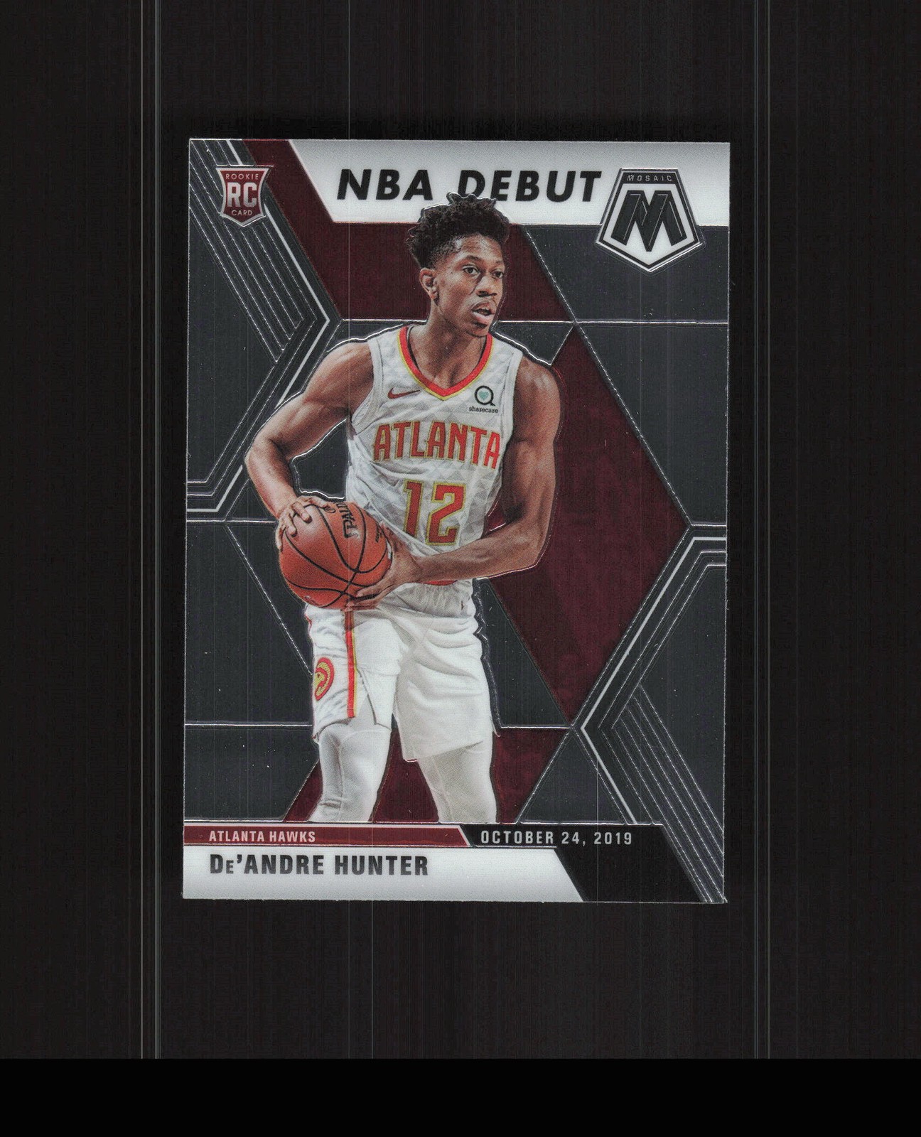 2019-20 Panini Mosaic #266 De'Andre Hunter ROOKIE CARD RC