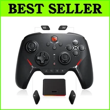 High-Performance Switch/PC Wireless Game Controller with Customizable Buttons
