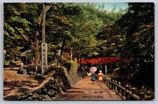 Osaka Japan Minoo Park Vintage Postcard