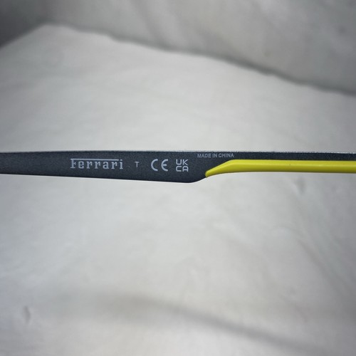 Ferrari Scuderia FZ7003 110 57-17-145 Brushed Silver Eyeglass Frames w/Demo Lens - Picture 5 of 9