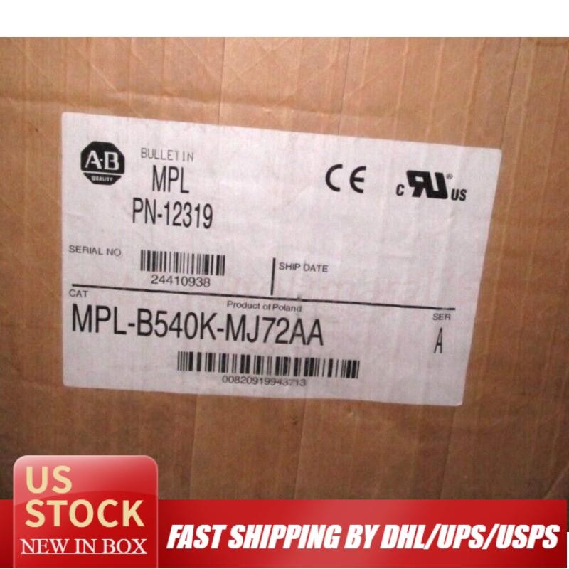 MPL-B540K-MJ72AA Brand New ALLEN BRADLEY Servo Motor FAST SHIPPING US Free Tax