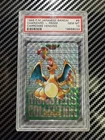 PSA 10 - 1996 Charizard Green Prism Carddass Vending Bandai 🔥 1st Appearance