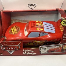Cars Lightning McQueen 14" Electronic Lights and Sounds Disney Pixar 2005 READ