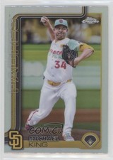 2025 Topps Chrome Refractor Mike King Michael King #35 k6j