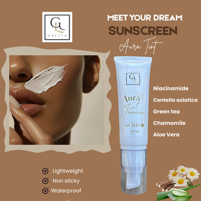 Aura Tint Sunscreen SPF 50 PA +++