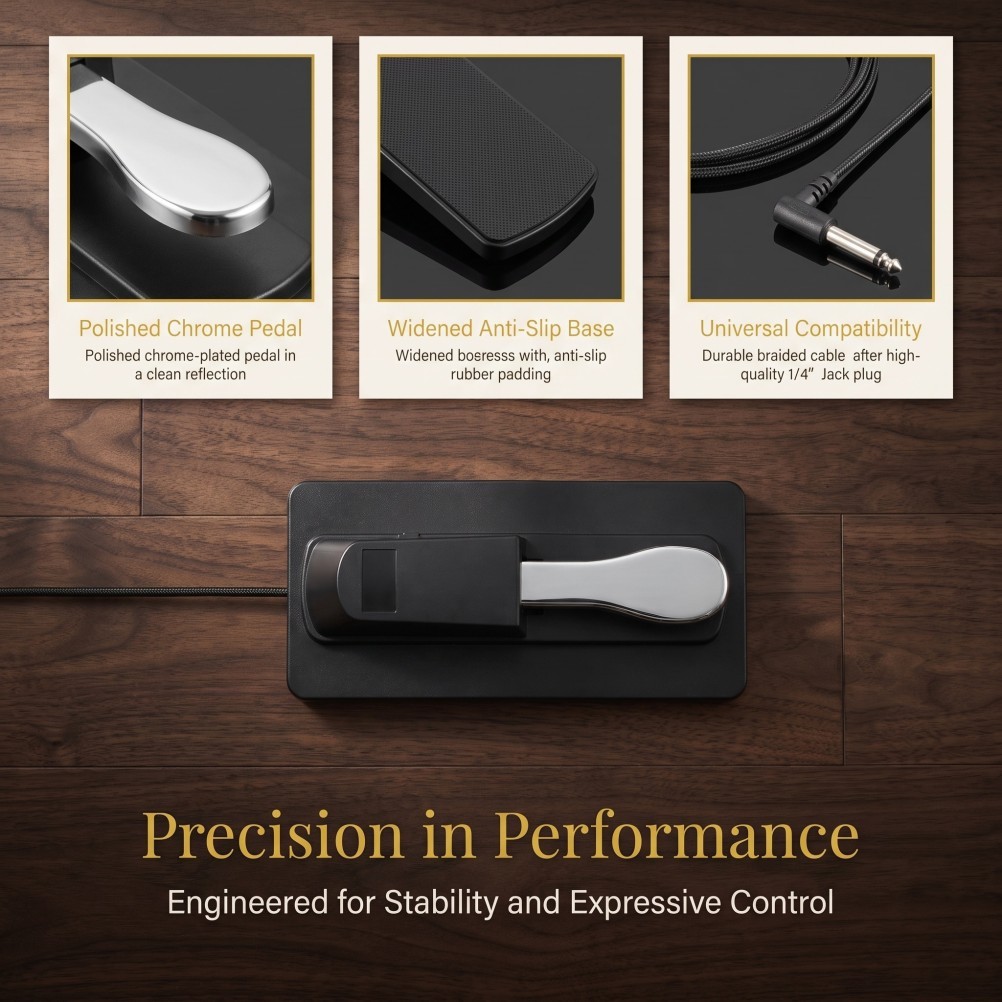 Pedale Sustain per Pianoforte Elettrico foto 3