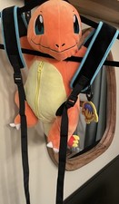 Mochila oficial Pokemon Charmander bolsa de peluche para muñecas