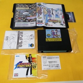 SNK Neo Geo THE KING OF FIGHTERS 98  + BOOK + REG CARD  Neogeo  AES