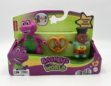 Barney's World Barney  s Friend David  Barney Figure - Fisher price