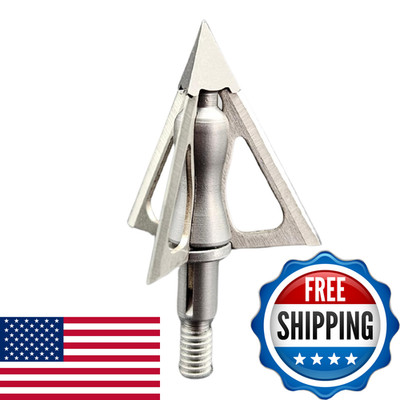 G5 Outdoors G5 Striker V2 Fixed 3-Blade Broadhead - Archery Hunting Steel