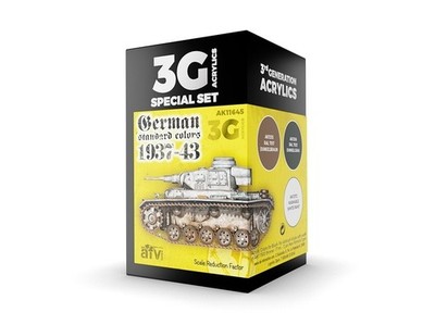 Ak Interactive - 3rd Generation - Acrylics Paint Set German Standard Colors 37-4
