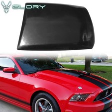 Fits 13-14 Mustang V6 Gt Boss Air Hood Vent Scoop Cover Unpainted Black Pu