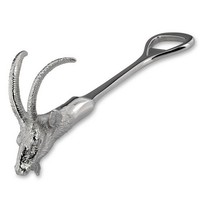 FlaschenöFfner 14 Cm Edelstahl Steinbockform KronkorkenöFfner ÖFfner Kapselheber