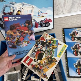 Vintage LEGO Technic Arctic Rescue Unit Set 8660 1986 With Set Box & Manual