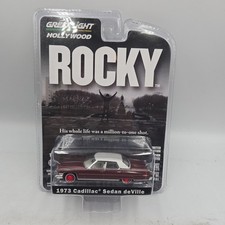 2022 Greenlight Hollywood Rocky 1973 Cadillac Sedan DeVille Target Red Chase