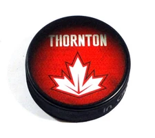 2016 World Cup of Hockey Canada Joe Thornton Official WCH Hockey Puck