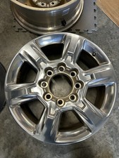 Single 20” Chevrolet Silverado 2500 OEM Alloy  Wheel GMC Rim  Polished 23495447