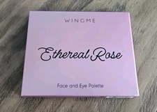 WINGME Ethereal Rose Face and Eyeshadow Palette Medium-Deep NIB
