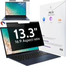 Magnetic Laptop Privacy Screen 13.3 Inch Removable Anti Glare Protector Shield