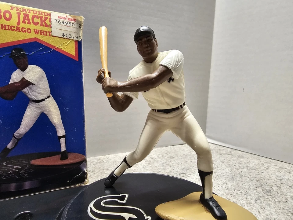 Figura de colección de titulares de alineación inicial Bo Jackson Chicago White Sox MLB 1992 Foto 2 de 4