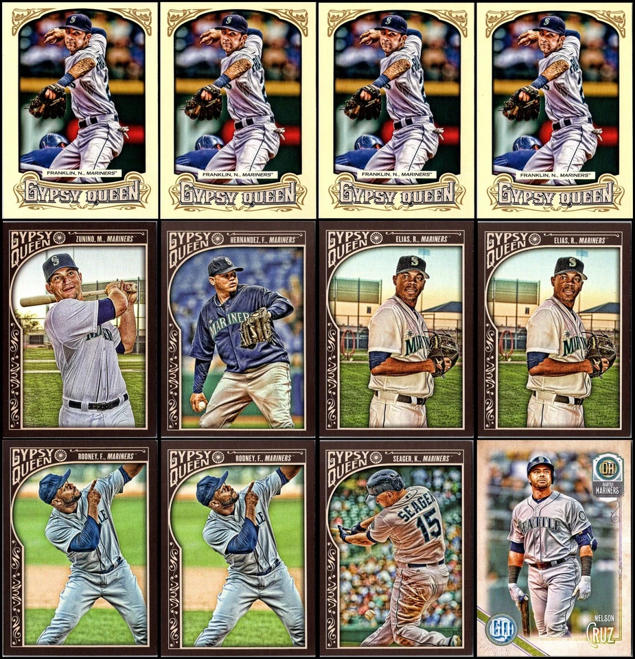 Lote de tarjetas Topps Gypsy Queen Seattle Mariners (75) - EDICIÓN LIMITADA - UNA VERDADERA S... Foto 4 de 4