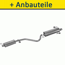 Auspuff Auspuffanlage für PEUGEOT 306 FLIEßHECK 1.4 1.8 103/65/75PS 1993-2002
