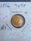 1856 One Dollar Liberty Princess Head Gold Coin