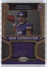 2023 Certified New Generation Jerseys Mirror Bronze /349 Jaren Hall #NGJM-34 2a9