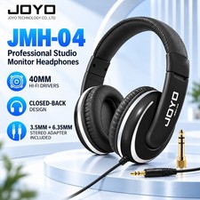 JOYO Over Ear Headphones Wired Studio Headphones with 1/4 to 3.5mm Jack  OP  
