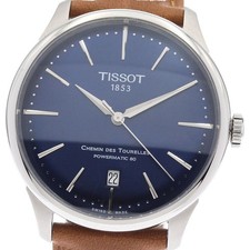 TISSOT Chemin des Tourelles Powermatic 80 Men's Blue Dial Automatic Watch
