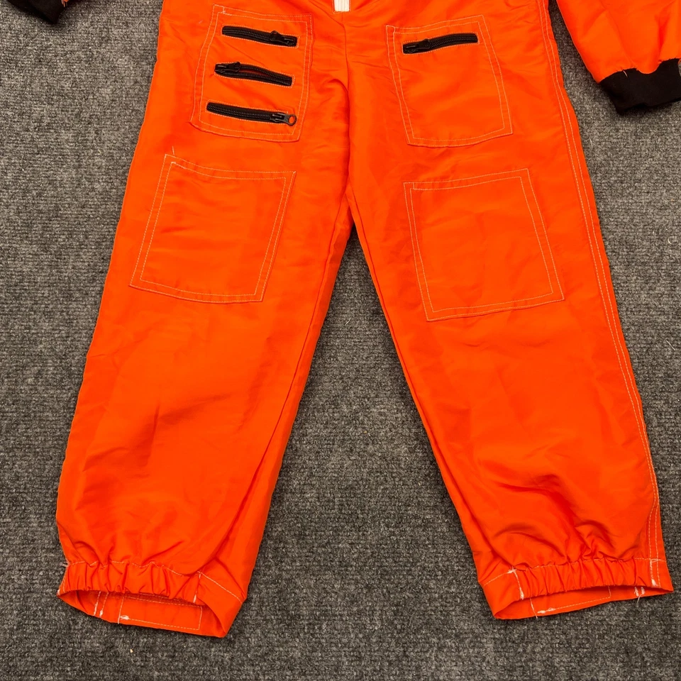 Get Real Gear NASA Astronauta Mono Disfraz Juvenil Talla 6-8 Naranja Una Pieza Foto 3 de 4