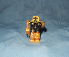 Lego EXO FORCE Minifigure - MECA ONE Gold Robot  7713 8108 7709