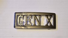 GEN X GEN-X Custom Personalized Name Belt Buckle -Put your name /word on Buckle