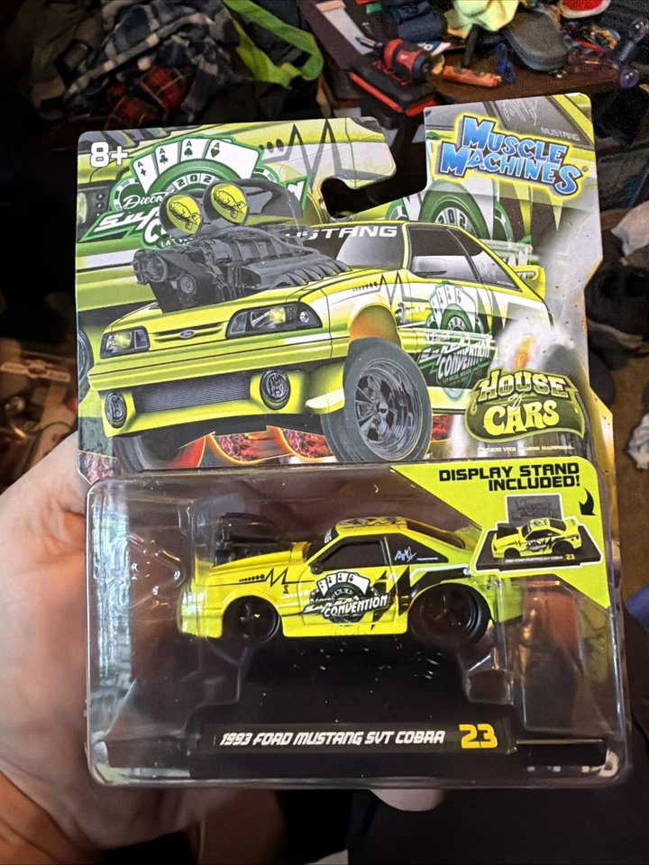MÁQUINAS MUSCULARES FORD MUSTANG SVT COBRA FOXBODY 2023 '93 Convención de Las Vegas Foto 2 de 2