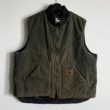 Carhartt V02 MOS green work wear vest 2XL