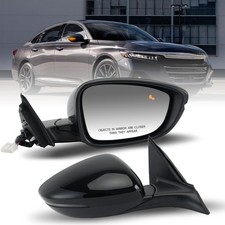 Right Passenger Side Mirror Compatible With Honda Accord 2018-2022 with Turn ...